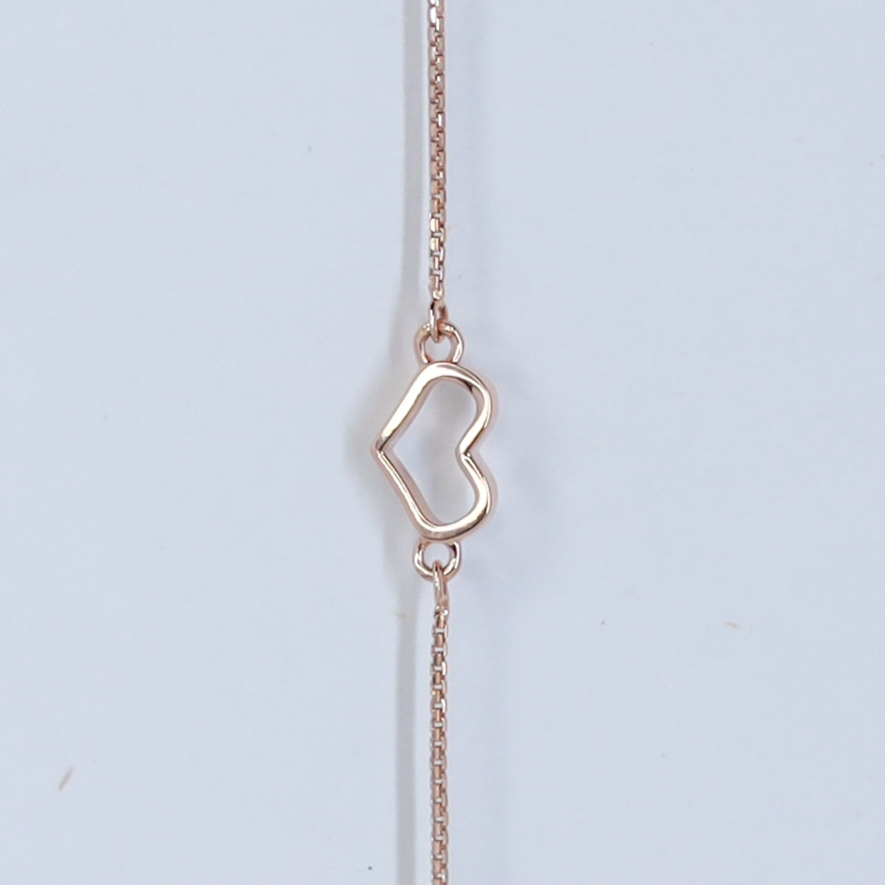 heartline 18kt gold bracelet