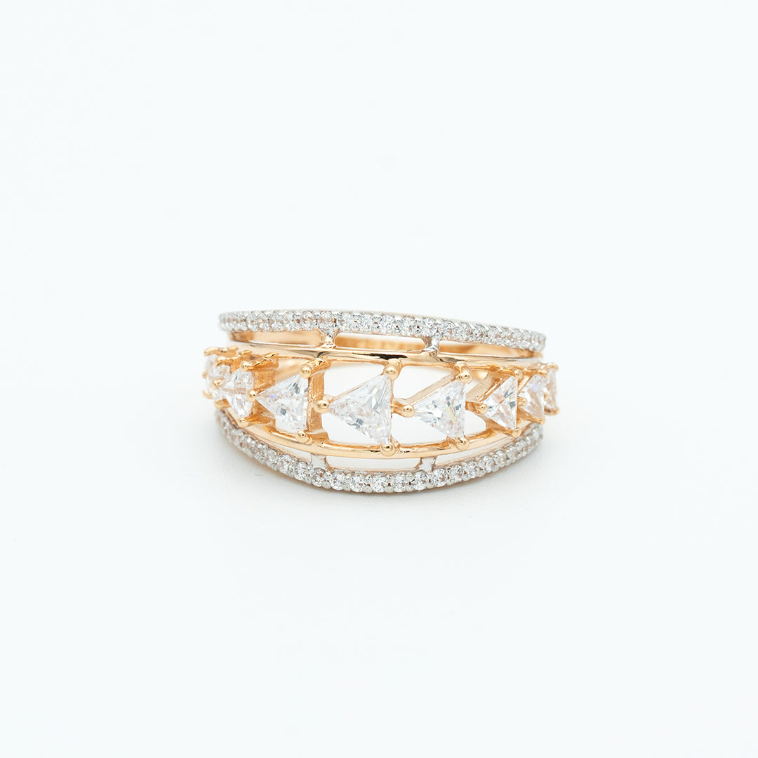 18ct italian gold ring