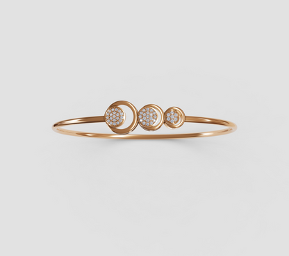 ROUND BANGLE 18CT GOLD