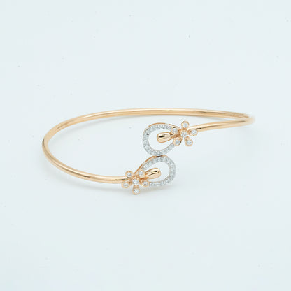 18CT ITALIAN GOLD BANGLE