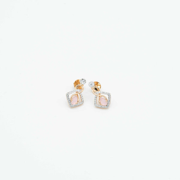 18ct italian gold earring