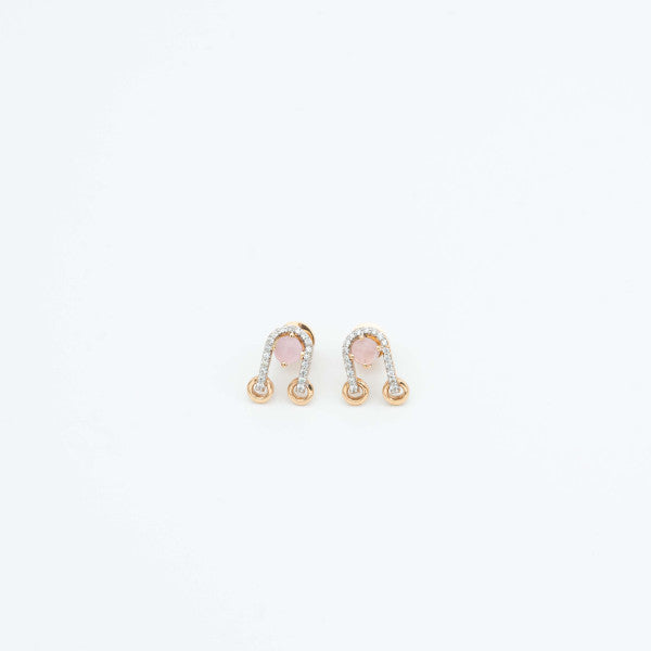 18ct italian gold earring