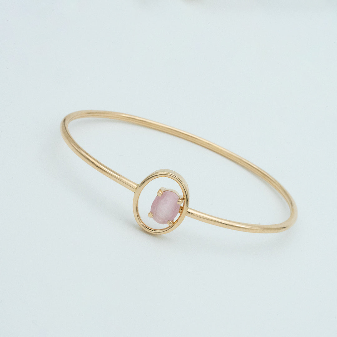 18ct italian gold bangle