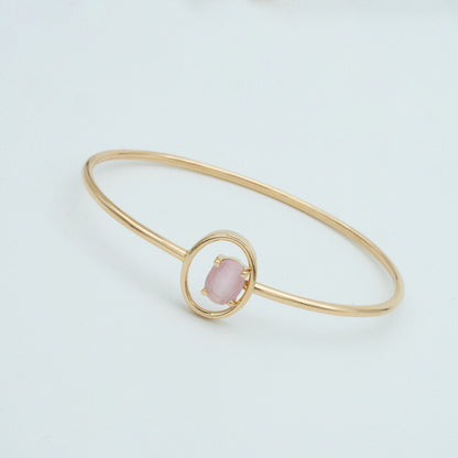 18CT ITALIAN GOLD BANGLE