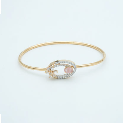 18CT ITALIAN GOLD BANGLE