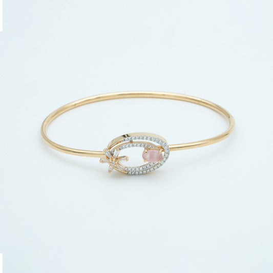 18CT ITALIAN GOLD BANGLE