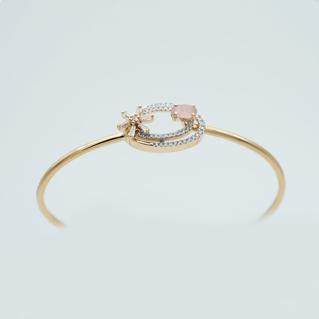 18ct italian gold bangle