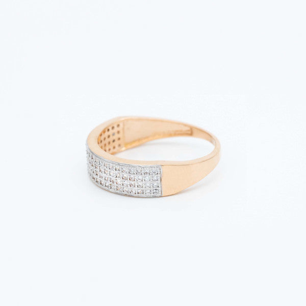 18ct italian gold ring