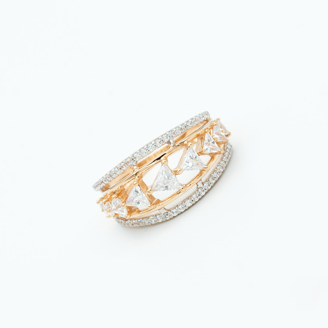 18ct italian gold ring