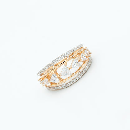 18CT ITALIAN GOLD RING