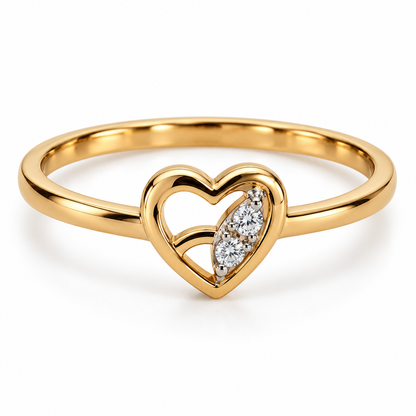 Polished Gemstone Ring