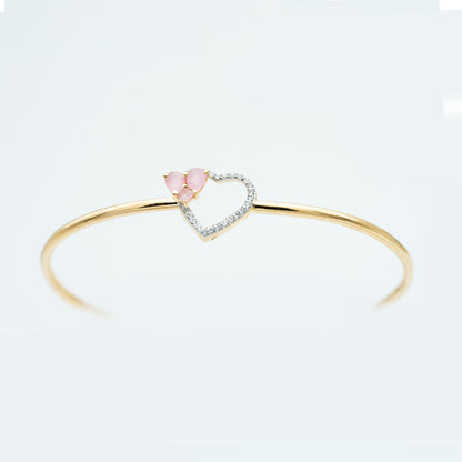 18CT ITALIAN GOLD BANGLE