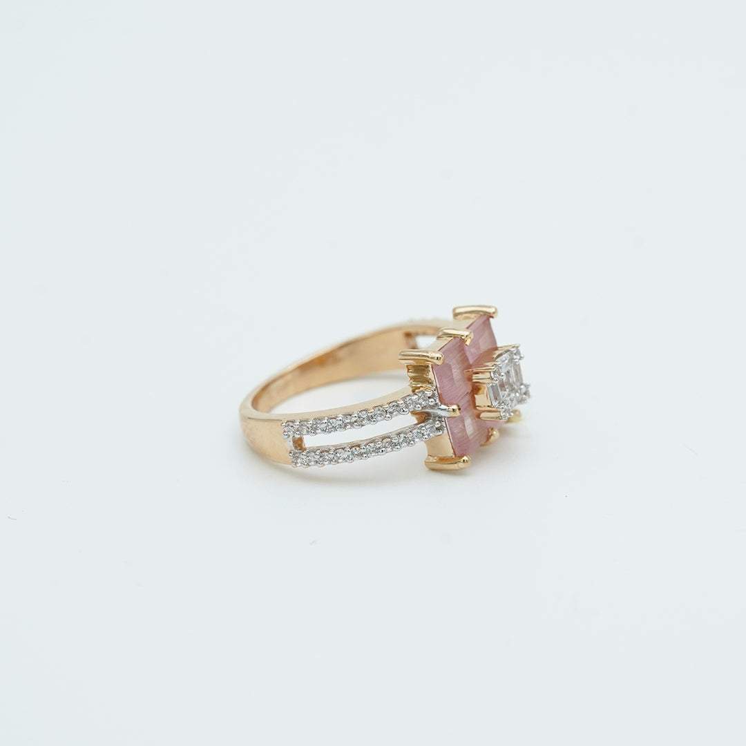 18ct italian gold ring