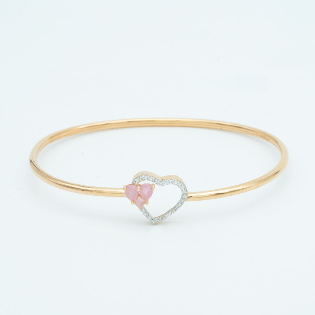 18ct italian gold bangle