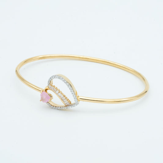 18CT ITALIAN GOLD BANGLE