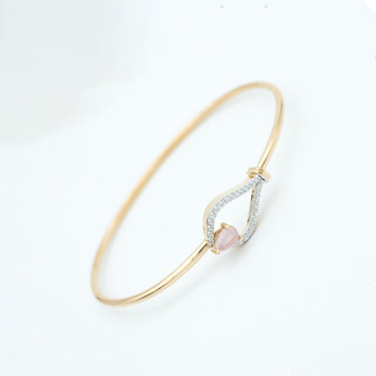 18CT ITALIAN GOLD BANGLE