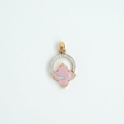 18CT ROSE GOLD PENDANT