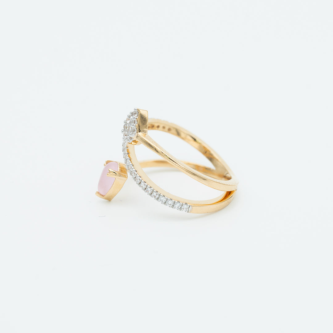 18ct italian gold ring