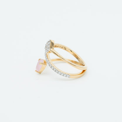 18CT ITALIAN GOLD RING