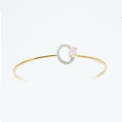 18CT ITALIAN GOLD BANGLE