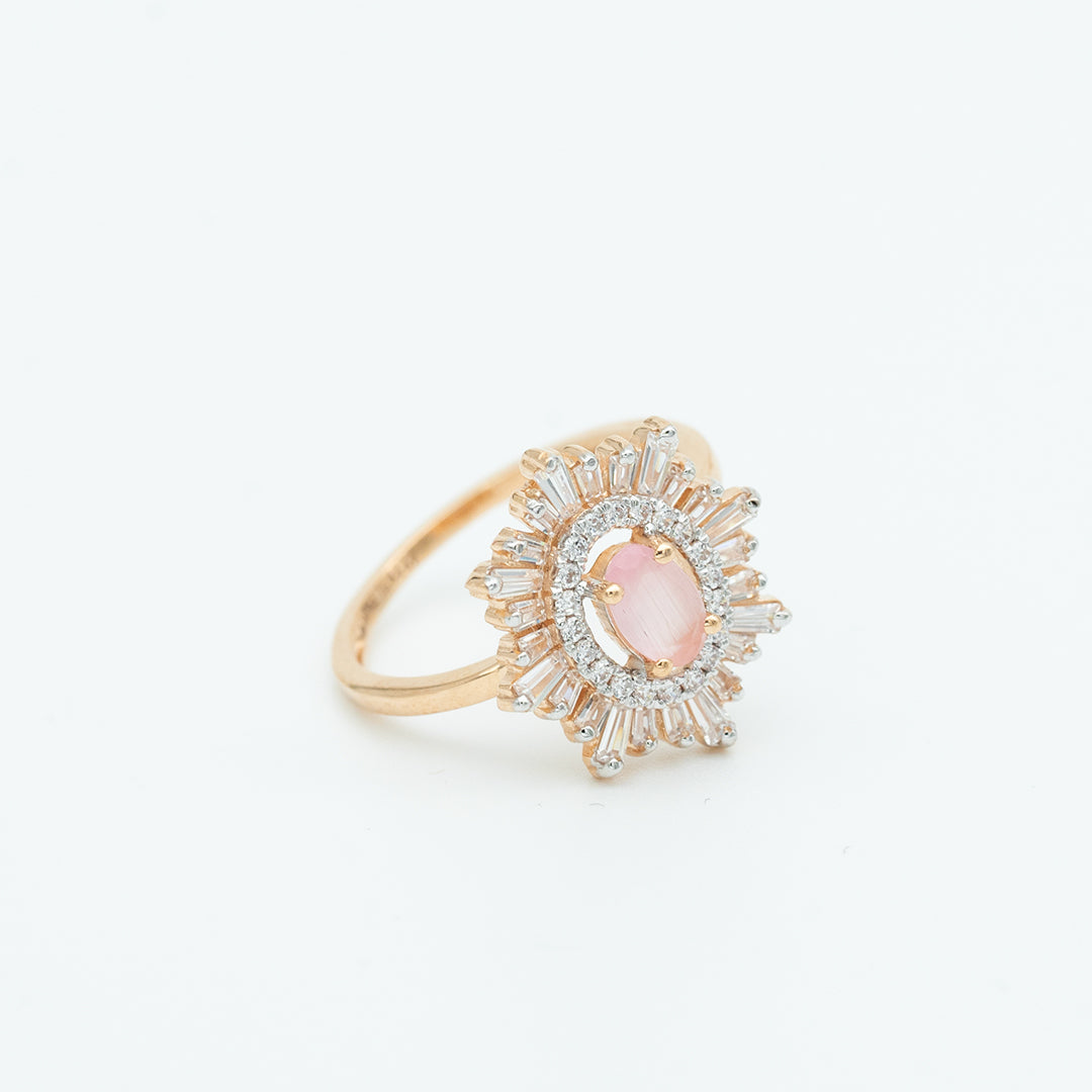 18ct italian gold ring