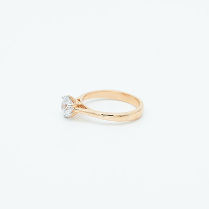 18CT GOLD ENGAGEMENT  RING