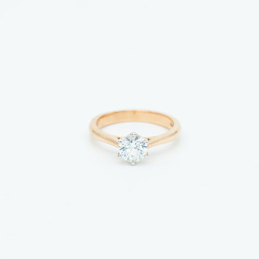 18CT GOLD ENGAGEMENT  RING