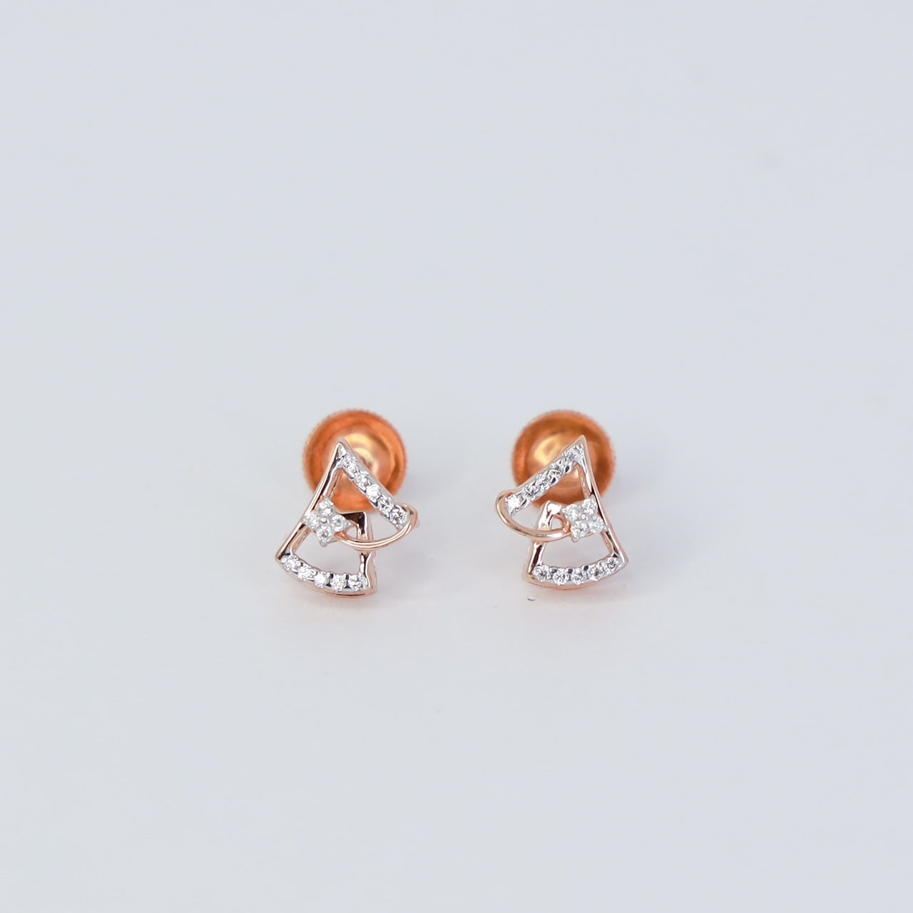 urban glint 18kt gold earring
