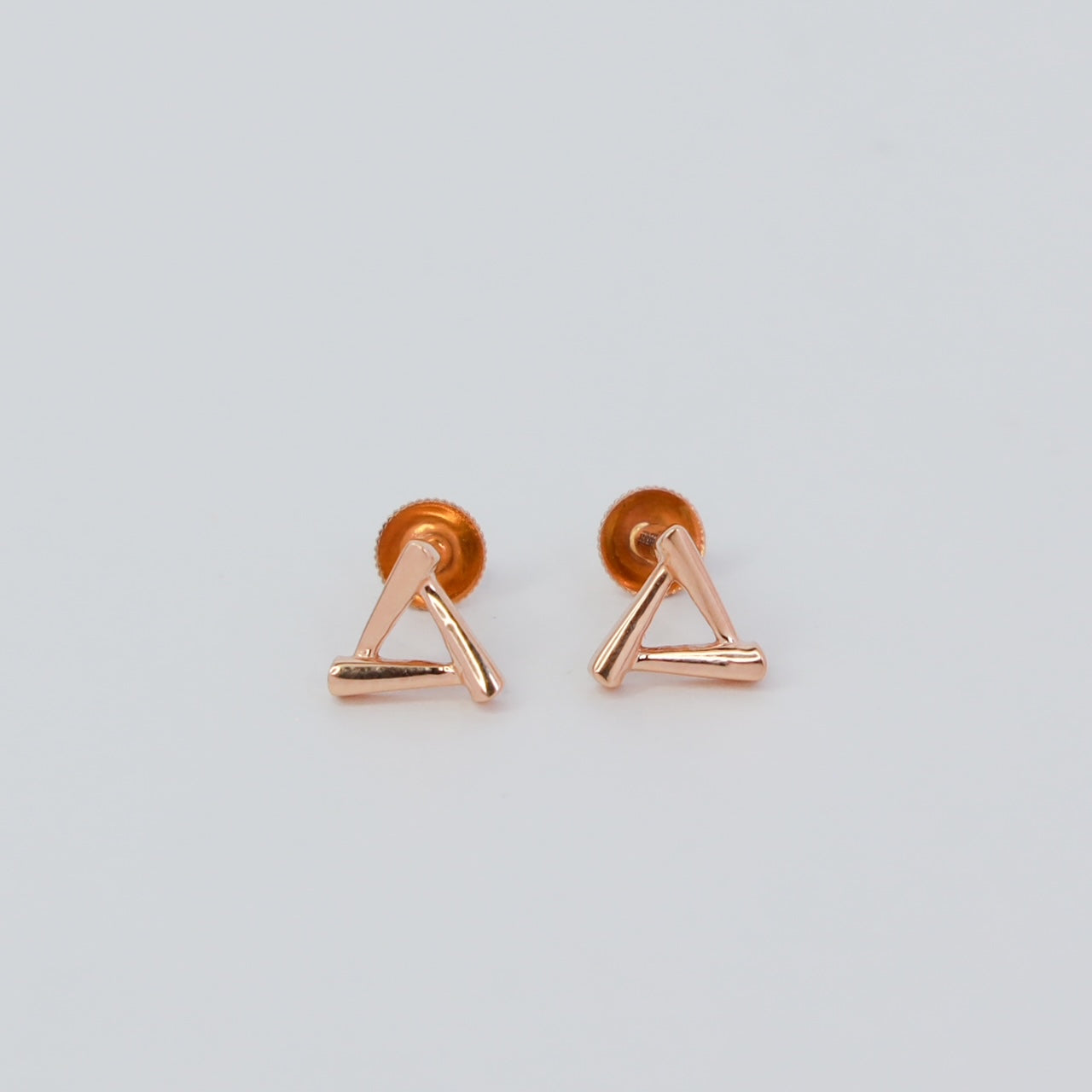 solar halo 18ky gold earring