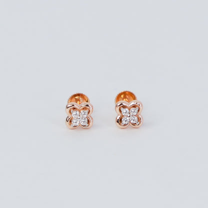 GOLDEN GRACE 18KT GOLD EARRING