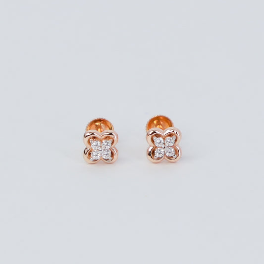 GOLDEN GRACE 18KT GOLD EARRING
