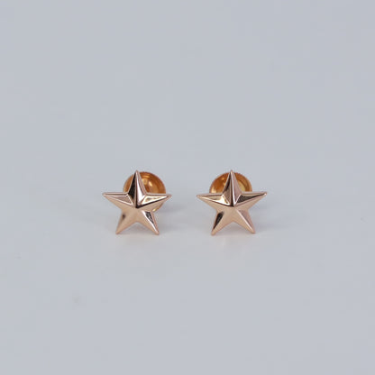 EXTERNA STUDS 18KT GOLD EARRING