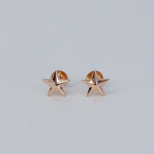 EXTERNA STUDS 18KT GOLD EARRING