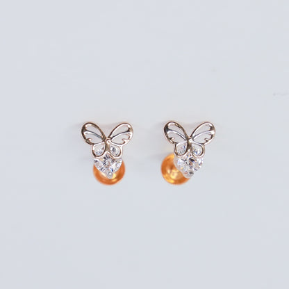 DEWDROP SHINE 18KT GOLD EARRING