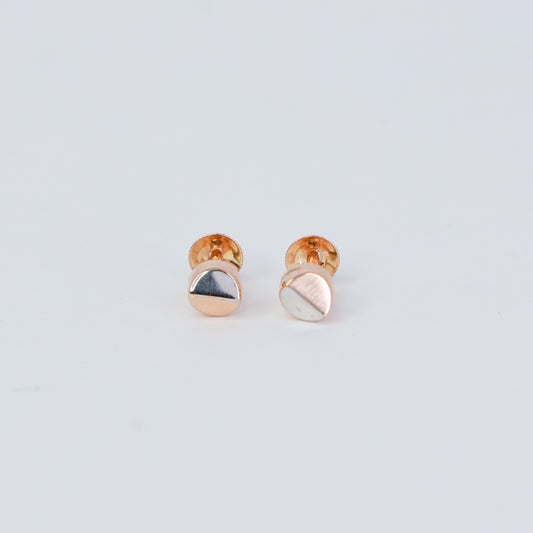 GLOW STUDS 18KT GOLD EARRING