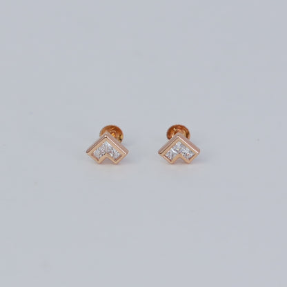 CELESTE DROP 18KT GOLD EARRING
