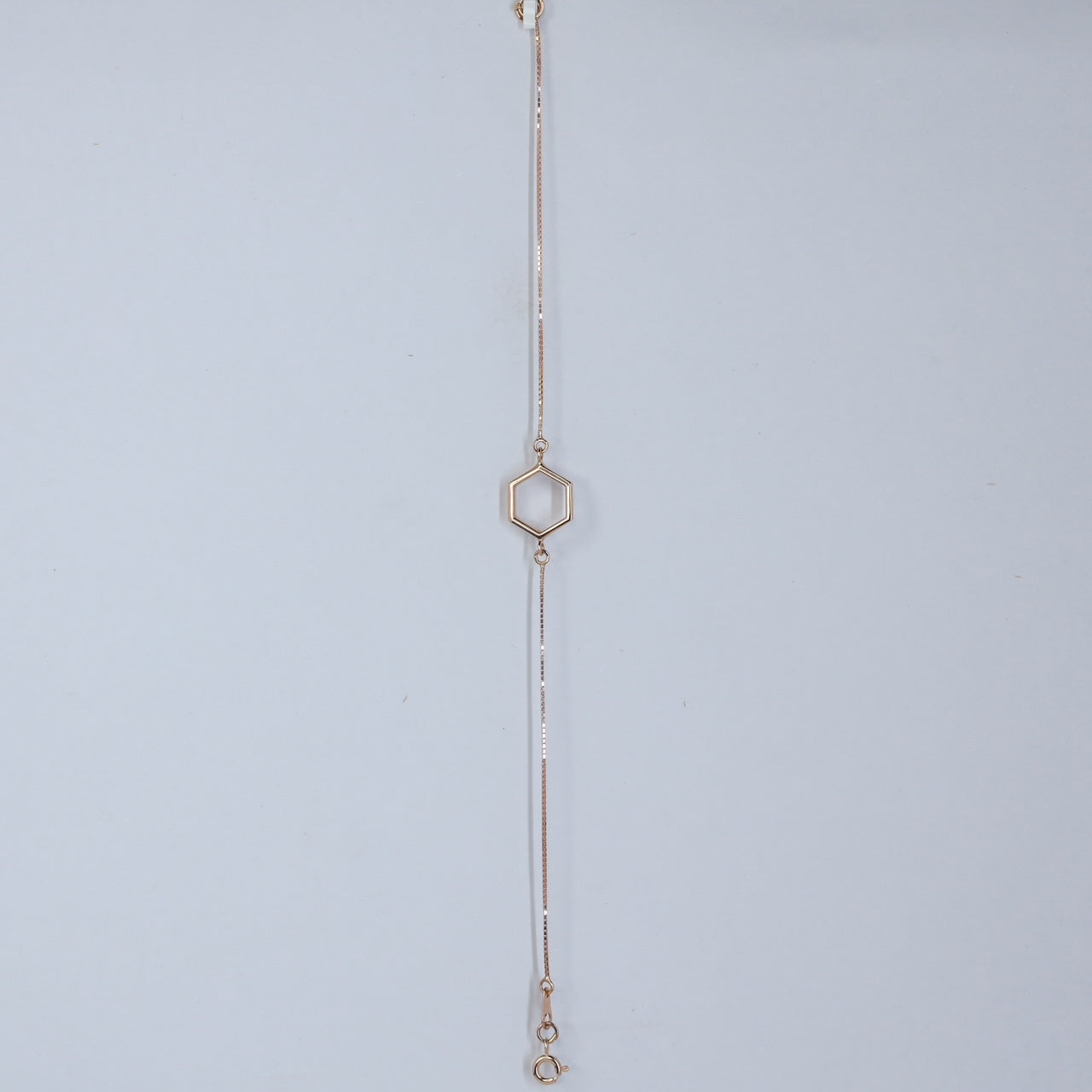 18ct gold light weight  bracelet