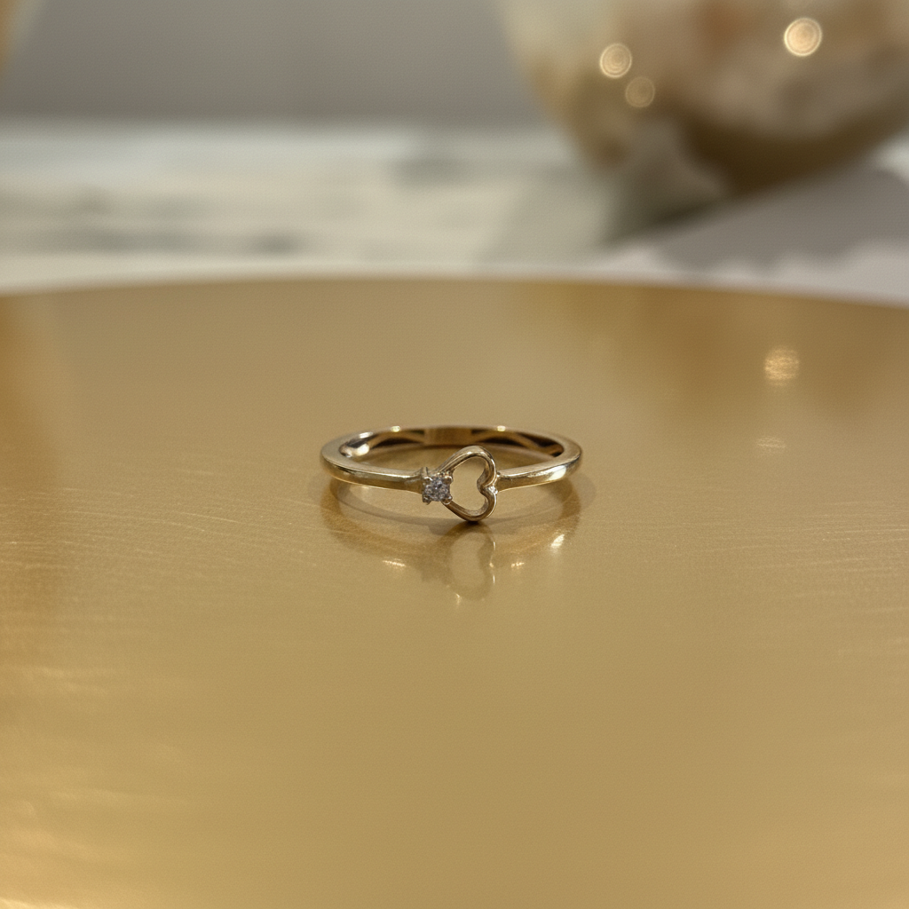 finger ring 18kt