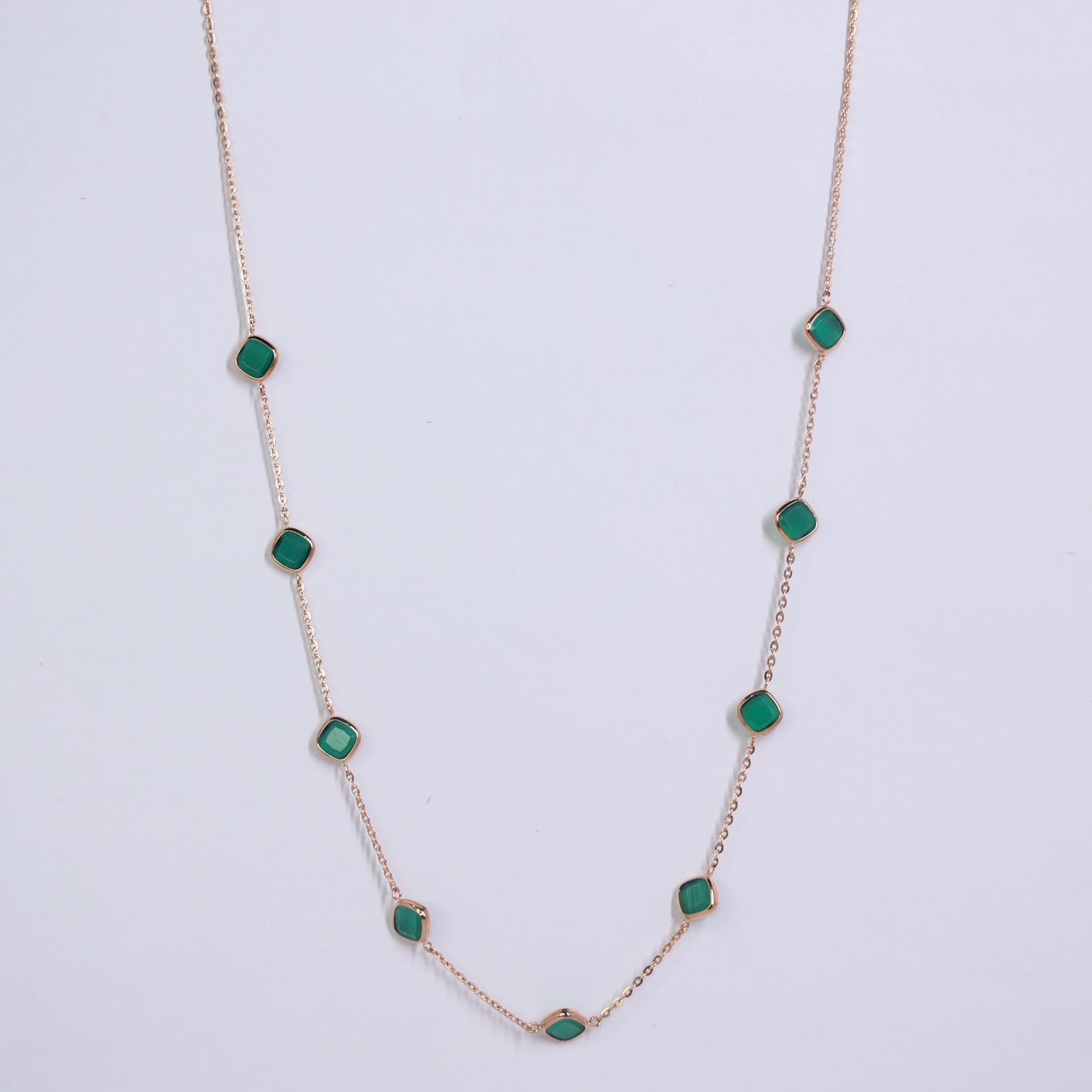 sunlit grace 18kt gold necklace