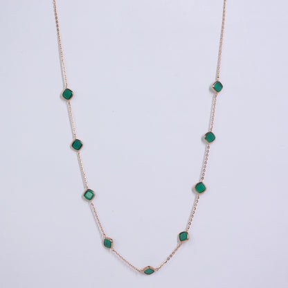 SUNLIT GRACE 18KT GOLD NECKLACE