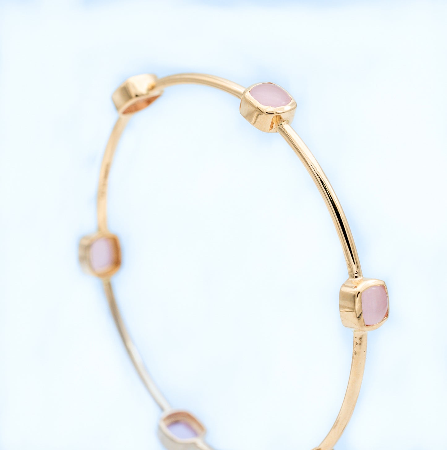 18ct italian gold bangle