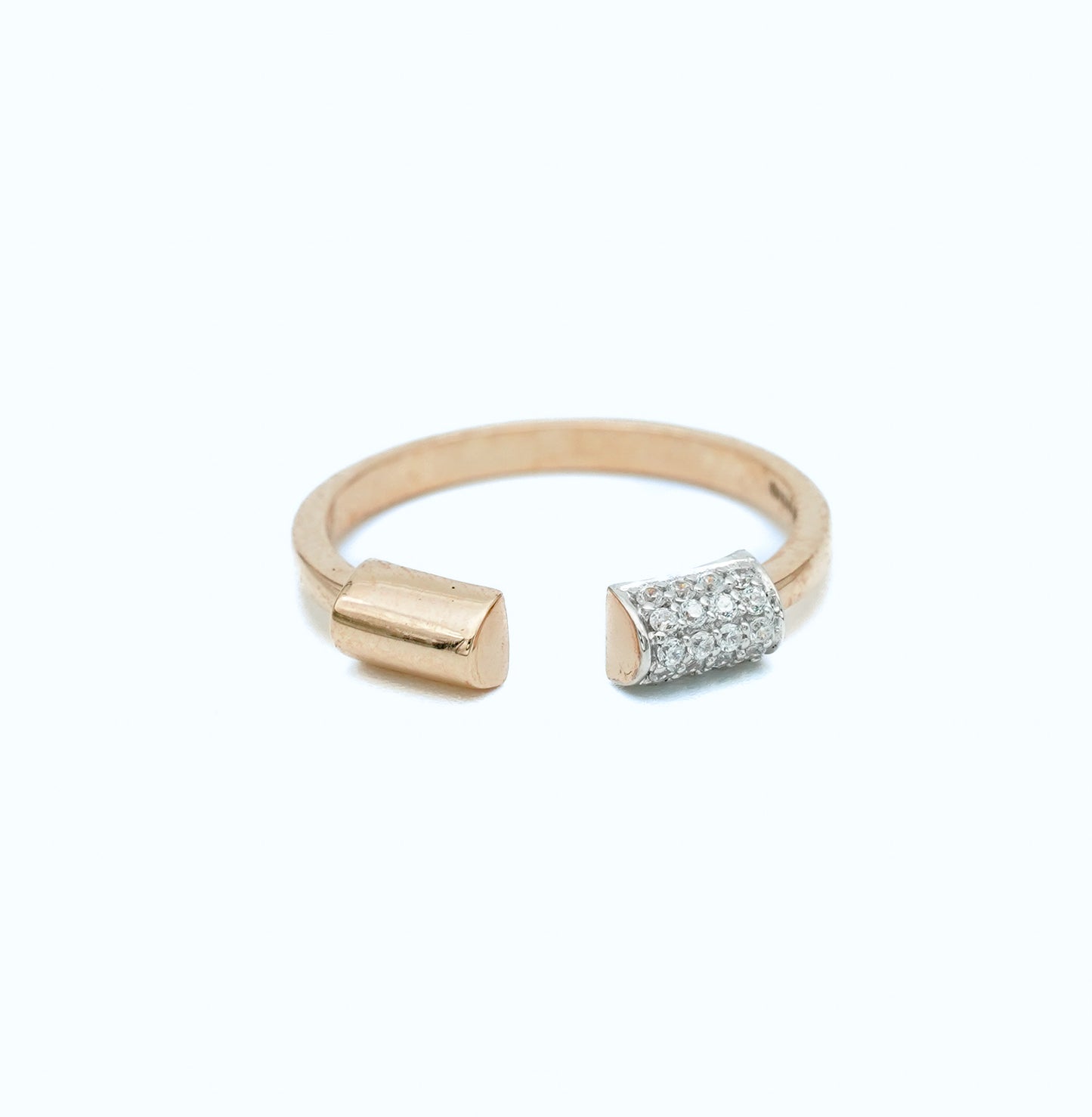 18ct italian gold ring