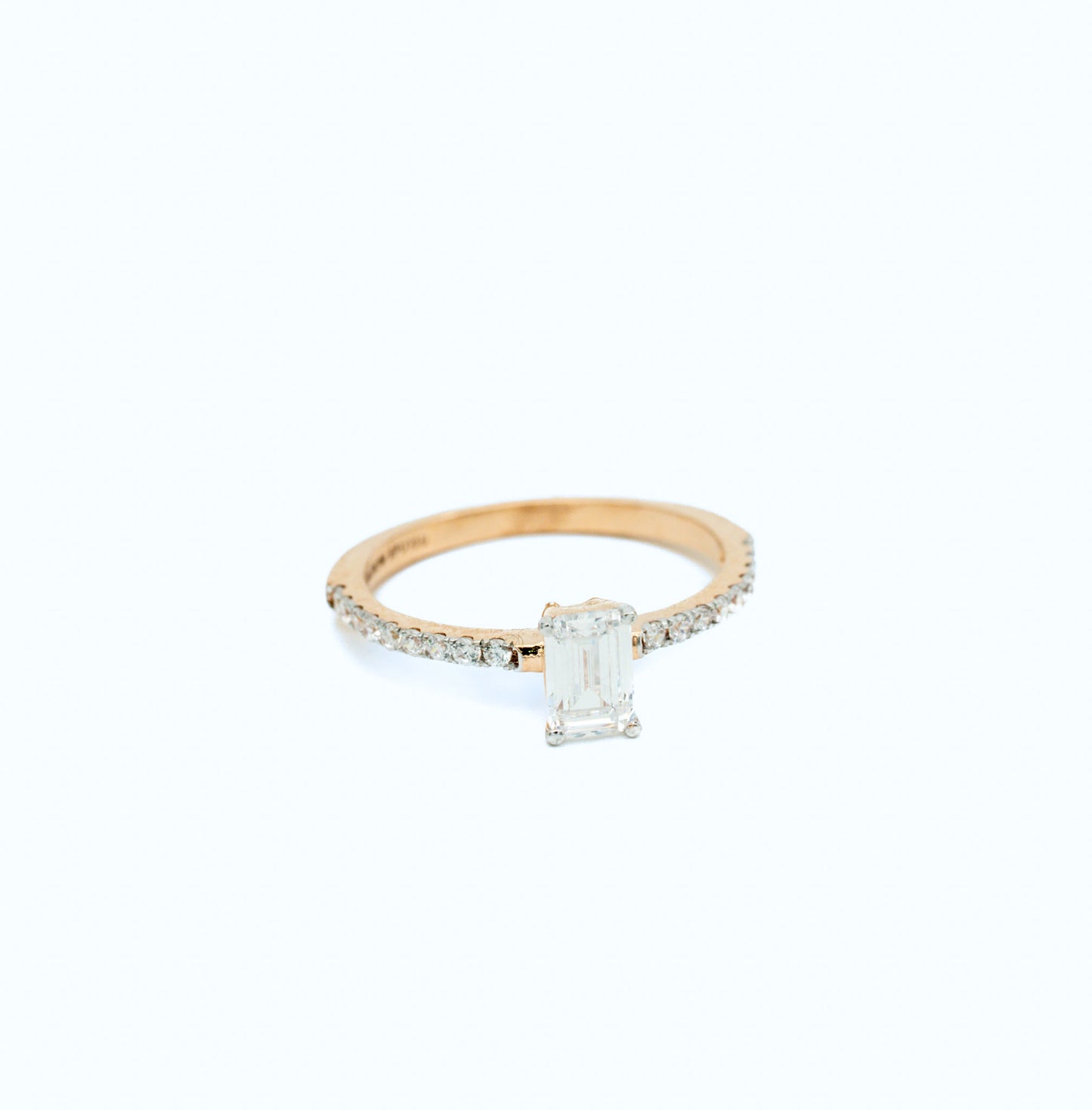 18ct italian gold ring