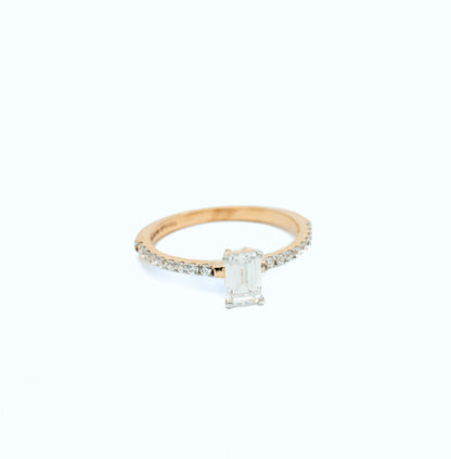 18CT ITALIAN GOLD RING