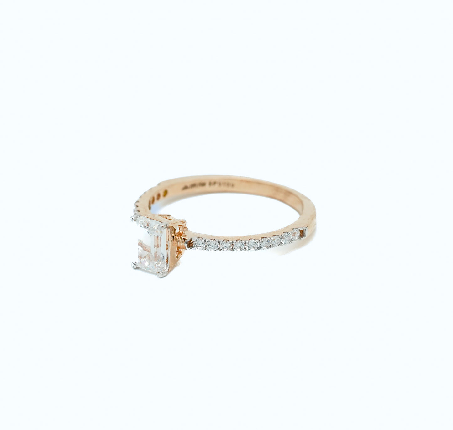 18ct italian gold ring