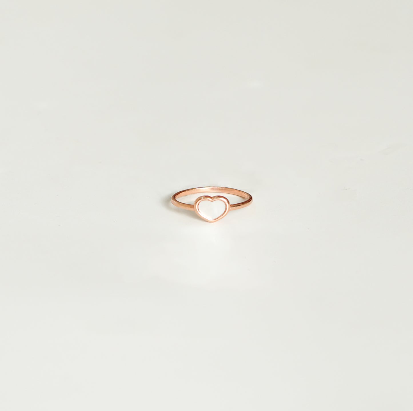 18ct turkey  heart gold ring