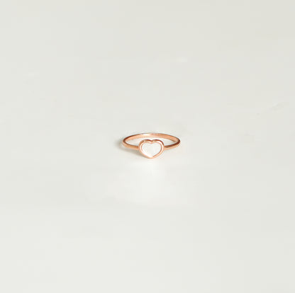 18CT TURKEY  HEART GOLD RING