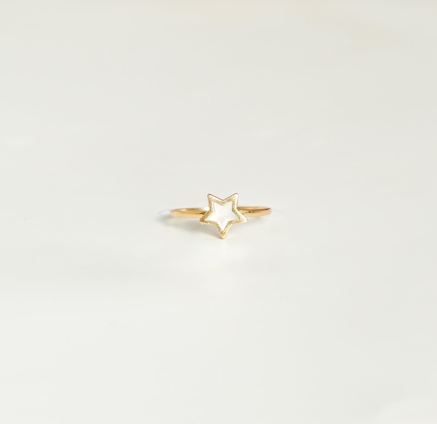 18ct turkey star gold ring