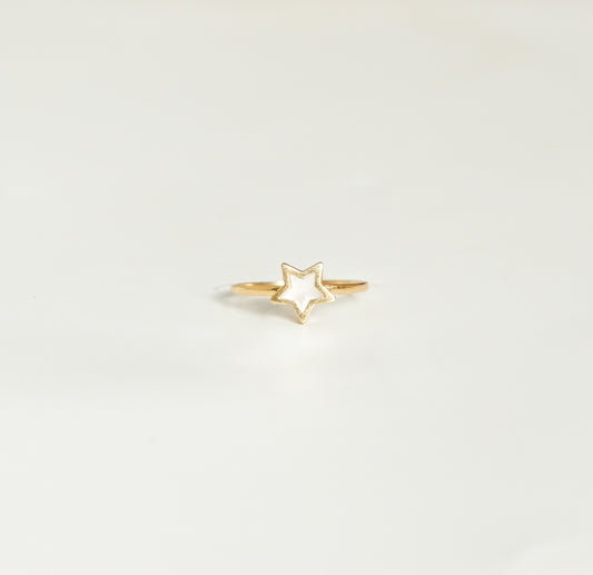 18CT TURKEY STAR GOLD RING